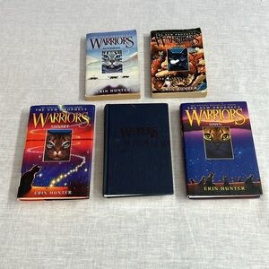🌞 Warriors 5 different books from The New Prophecy series by Erin Hunter
